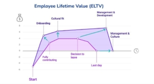 Employee Life Time Value: contratación. inducción, onboarding, performance, potencial, liderazgo, talento, desarrollo y cargos criticos. Gestion para maximizar la productividad en la empresa